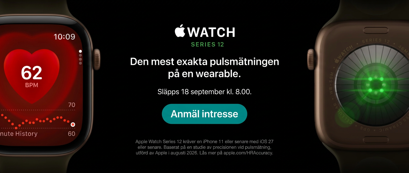 Apple Watch Series 12 med pulsmätning